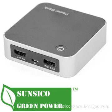 6600mAh Power Bank Exteranl Battery Portable Power, Mobile Charger